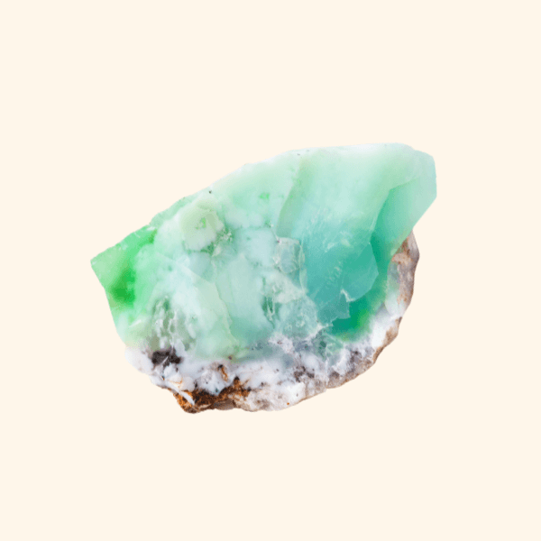 Open Your Heart And Mind With The Positive Energies Of Vivid Green Chrysoprase!⁠ 💚 - Luna Tide Handmade Crystal Jewellery