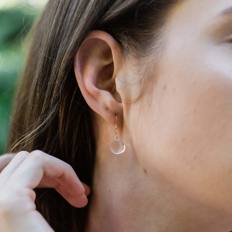 Rose Quartz Earrings