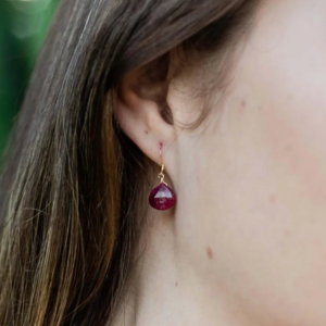 Ruby Earrings