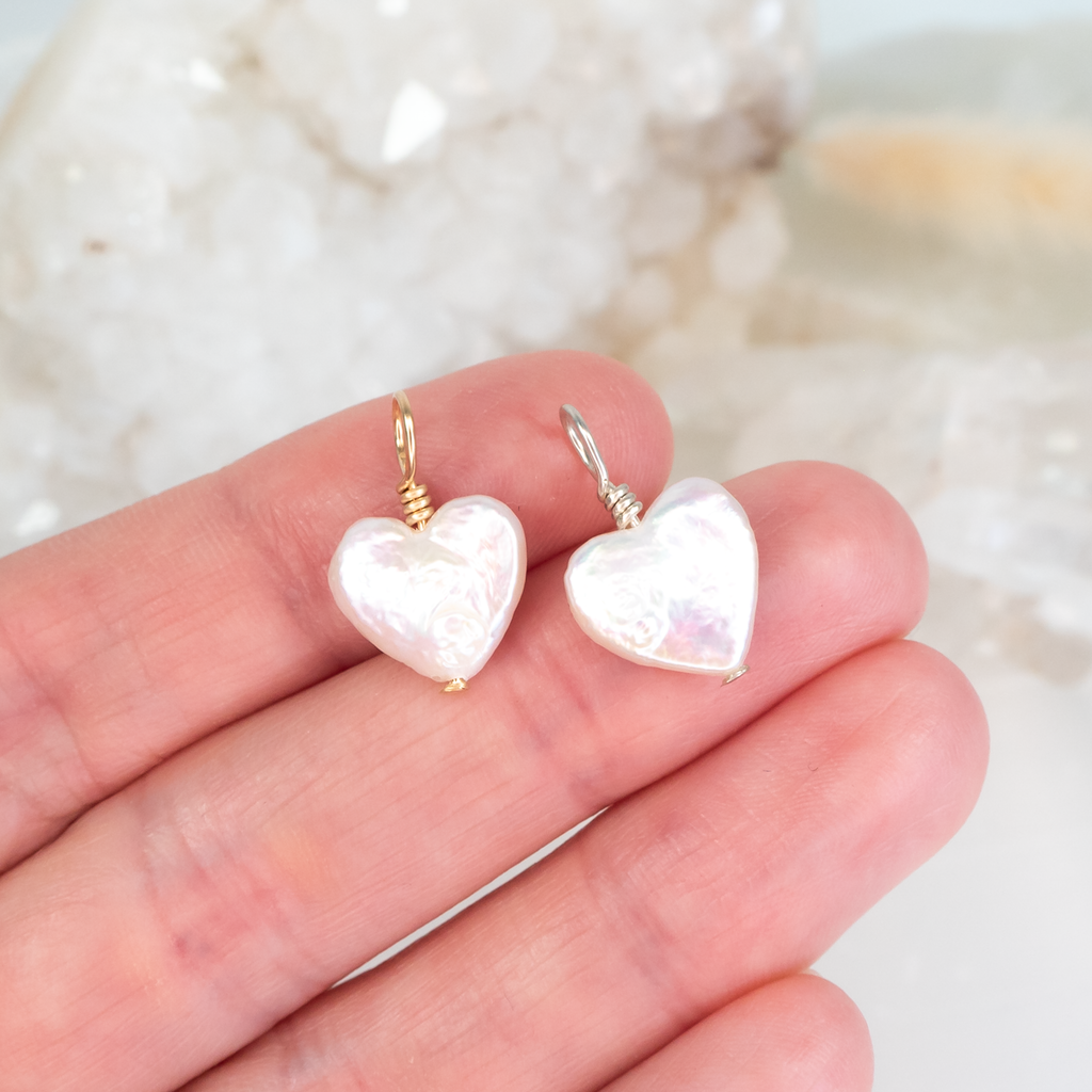 Freshwater Pearl Heart Pendant