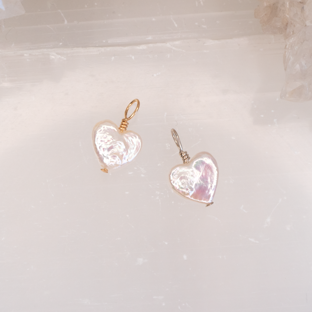 Freshwater Pearl Heart Pendant