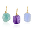Calm & Serenity Raw Crystal Pendant Bundle - Calm & Serenity Raw Crystal Pendant Bundle - 14k Gold Fill / Pendants only (no chain) - Luna Tide Handmade Crystal Jewellery