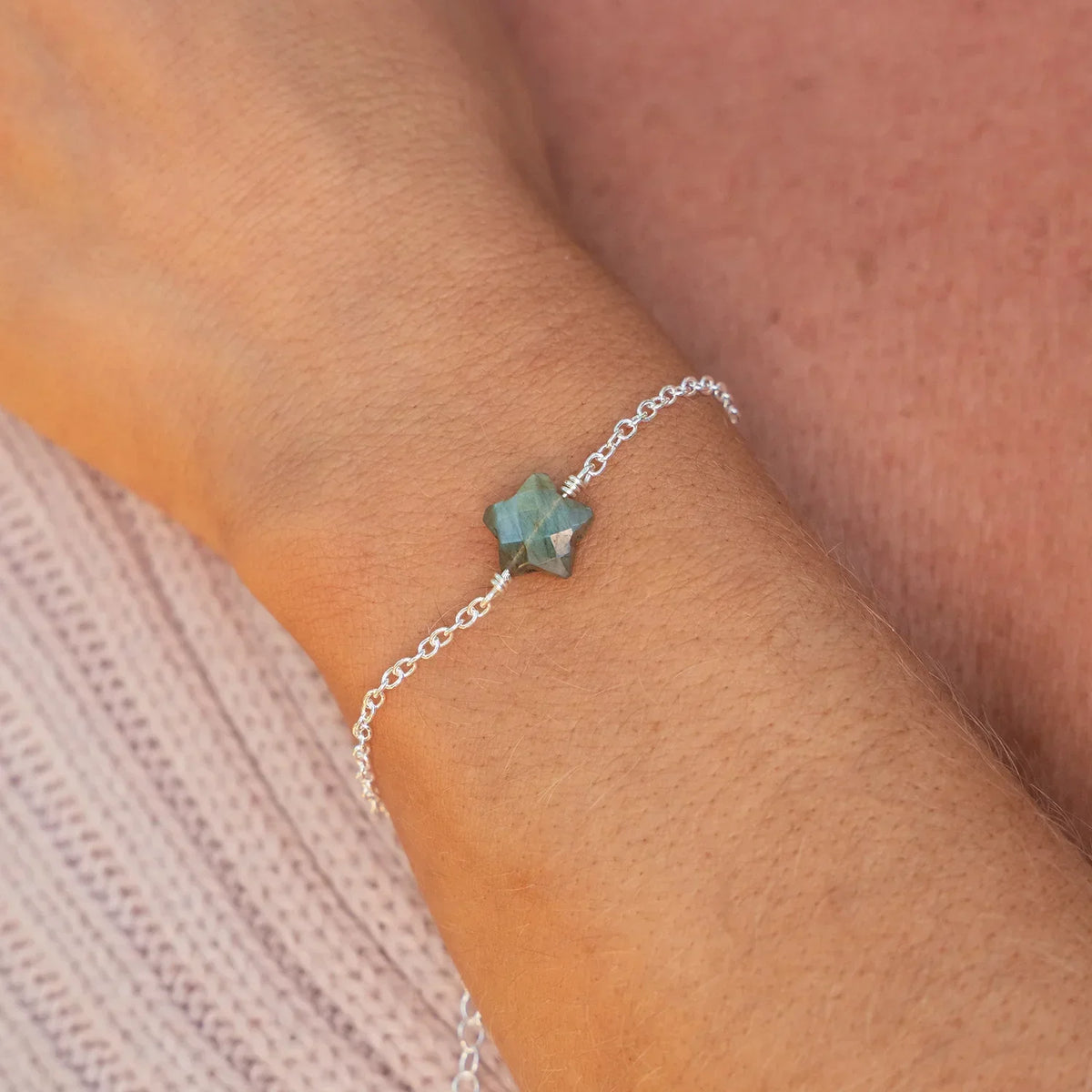 Custom Little Crystal Star Bracelet