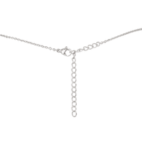 Black Onyx Beaded Chain Choker Necklace - Black Onyx Beaded Chain Choker Necklace - Sterling Silver - Luna Tide Handmade Crystal Jewellery