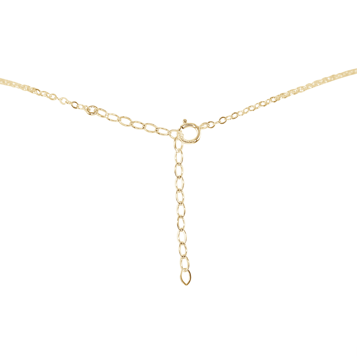 Citrine Bead Drop Choker - Citrine Bead Drop Choker - 14k Gold Fill - Luna Tide Handmade Crystal Jewellery