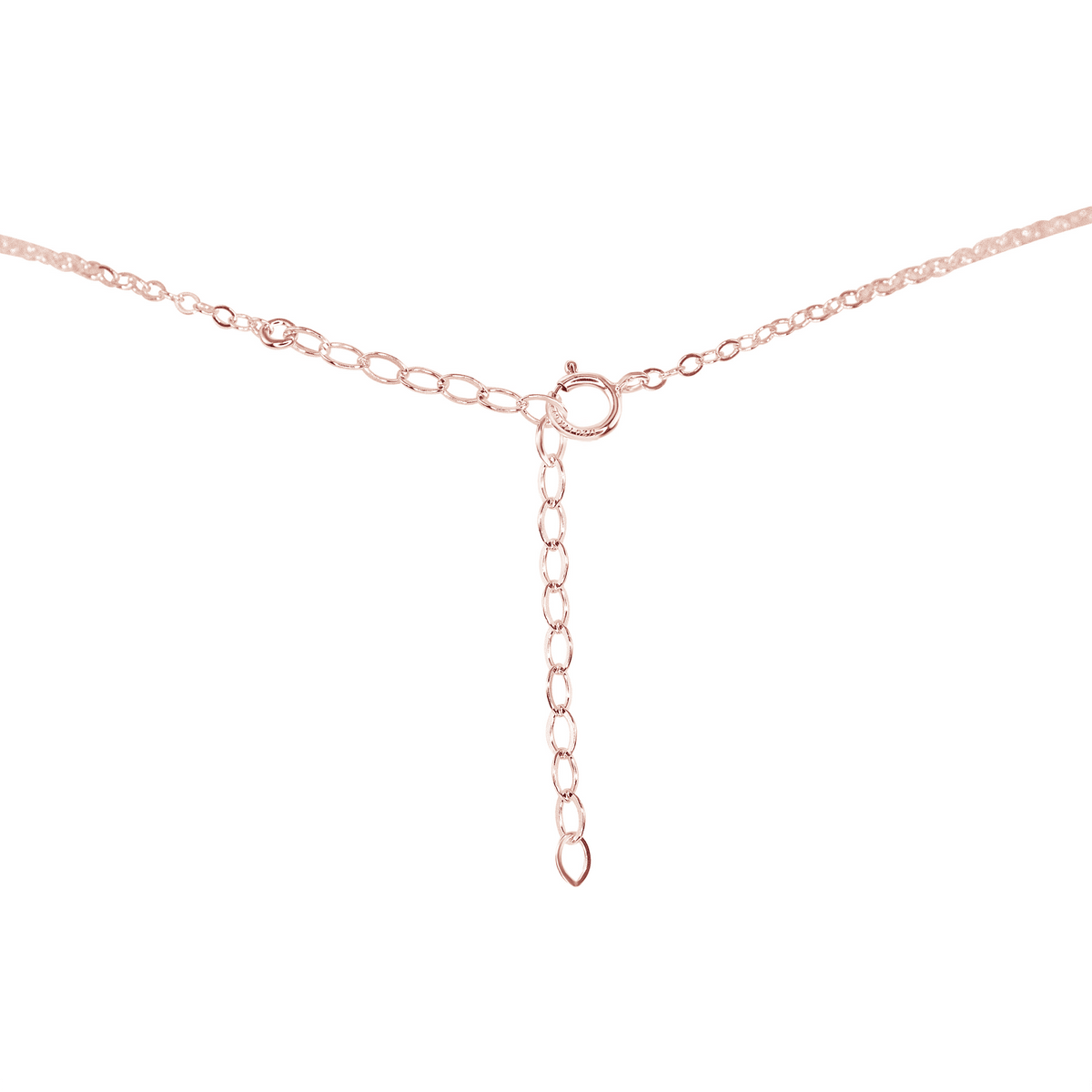 Crystal Quartz Gemstone Chain Layered Choker Necklace - Crystal Quartz Gemstone Chain Layered Choker Necklace - 14k Gold Fill - Luna Tide Handmade Crystal Jewellery