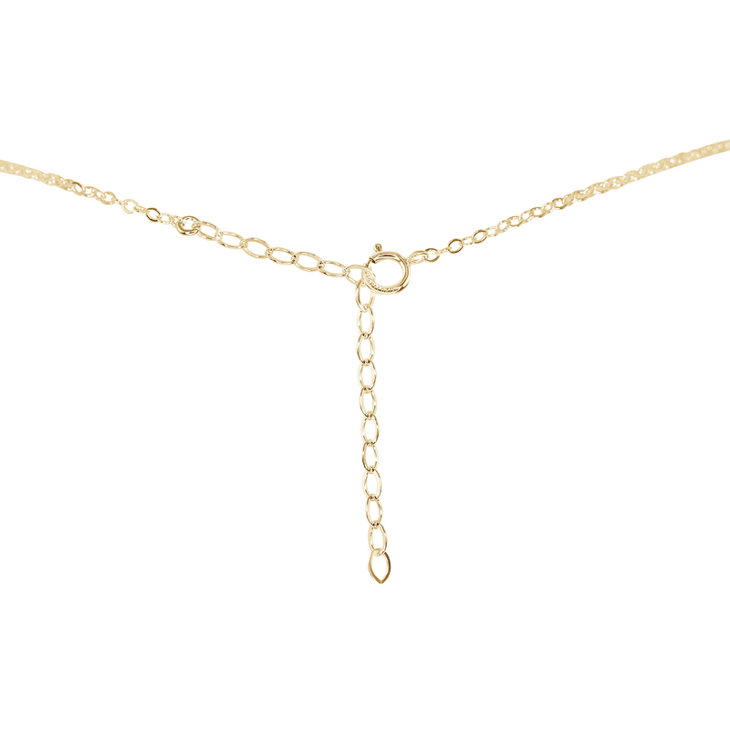 Peridot Beaded Chain Choker Necklace - Peridot Beaded Chain Choker Necklace - Sterling Silver - Luna Tide Handmade Crystal Jewellery
