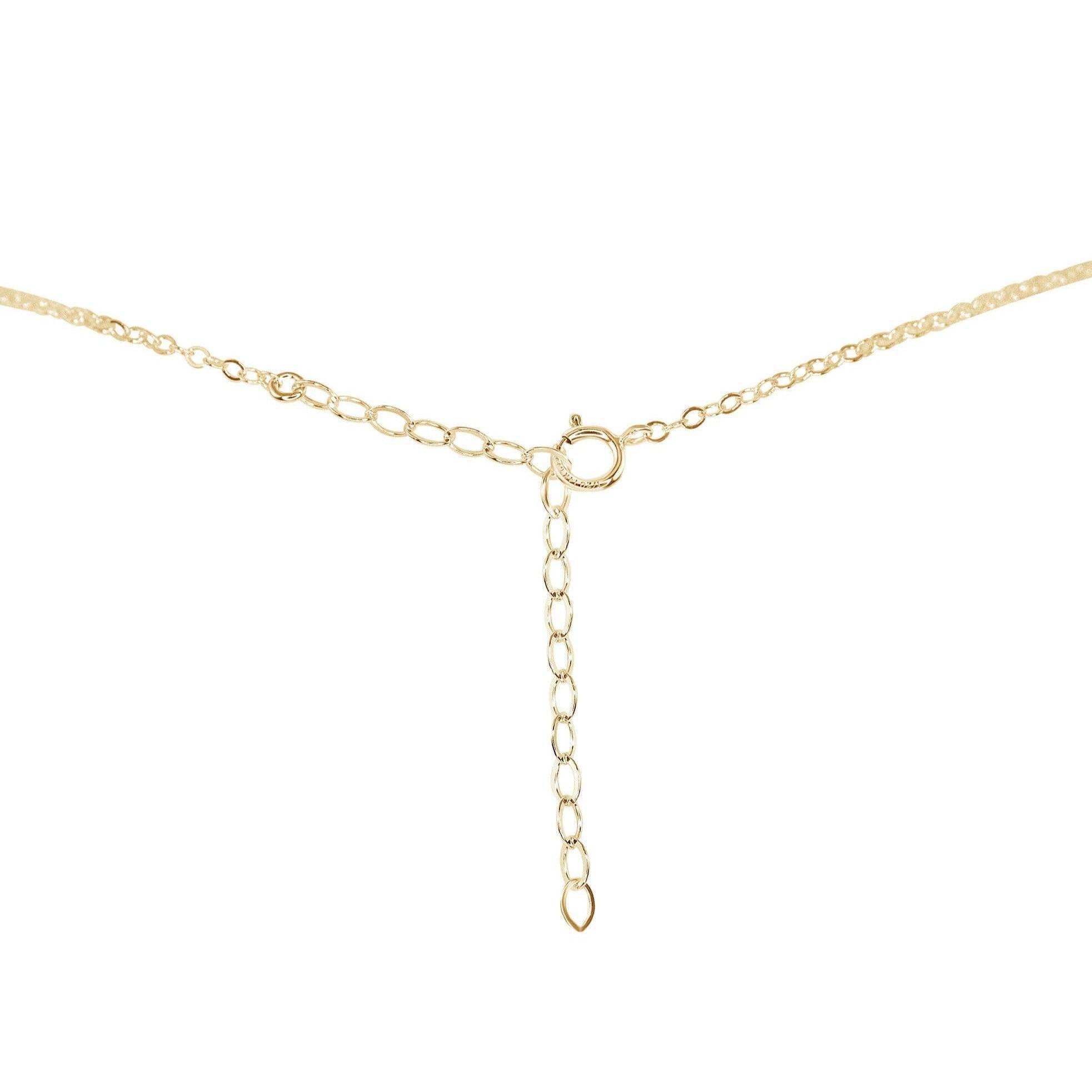 Raw Amethyst Natural Crystal Pendant Necklace - Raw Amethyst Natural Crystal Pendant Necklace - Sterling Silver / Satellite - Luna Tide Handmade Crystal Jewellery