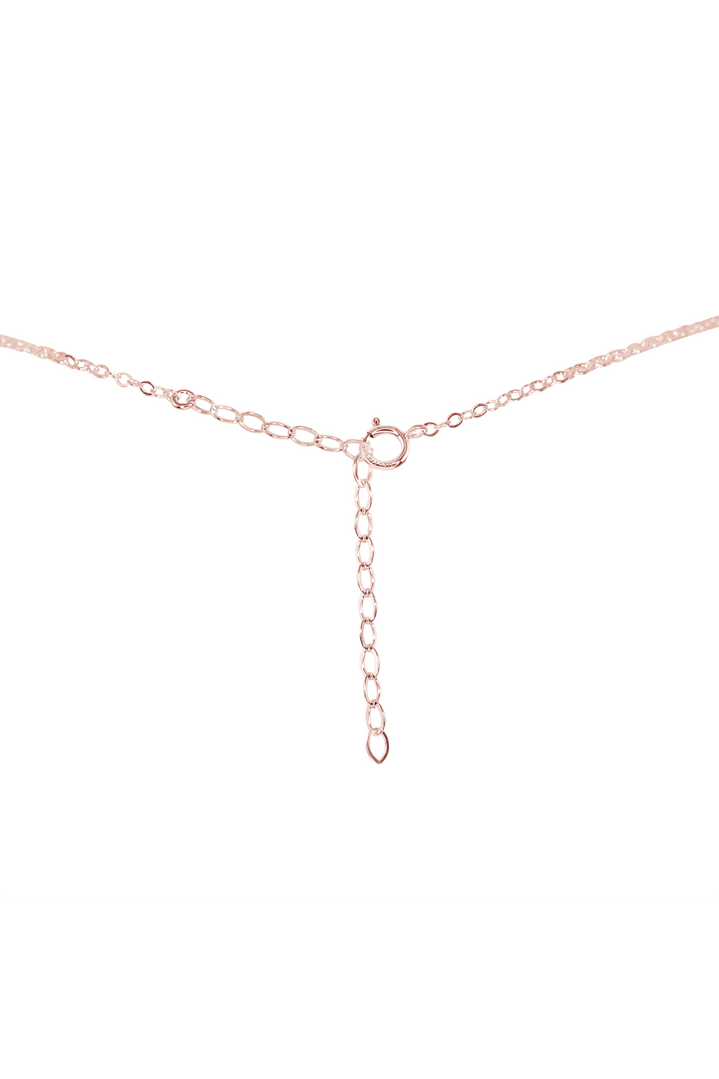 Tiny Rough Rainbow Moonstone Gemstone Pendant Choker - Tiny Rough Rainbow Moonstone Gemstone Pendant Choker - Sterling Silver / Cable - Luna Tide Handmade Crystal Jewellery